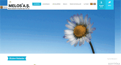 Desktop Screenshot of melos.com.tr